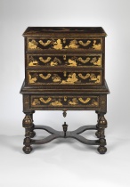 An Early 18th Century Chinese Chest on Stand